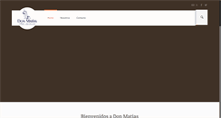 Desktop Screenshot of aparthoteldonmatias.cl